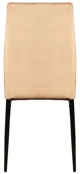 Jedálenská stolička Atom Velvet, béžová