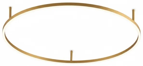 Ideal Lux - LED stropné svietidlo ORACLE SLIM LED/29W/230V 4000K pr. 50 cm zlaté
