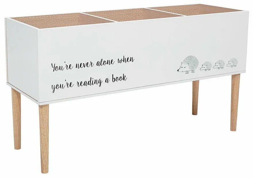 Biela detská knižnica 90x50 cm Salam – Bloomingville Mini
