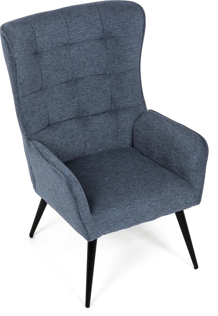 Relaxačné kreslo 315 BLUE2, tmavomodrá