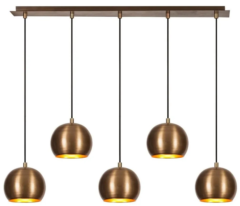 Luster na lanku SIVANI 5xE27/100W/230V