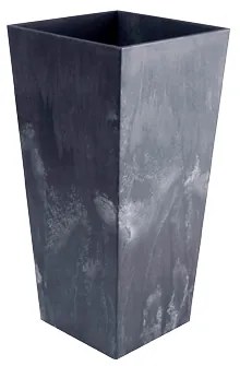 Plastový kvetináč DURS125E 12,5 cm - antracit