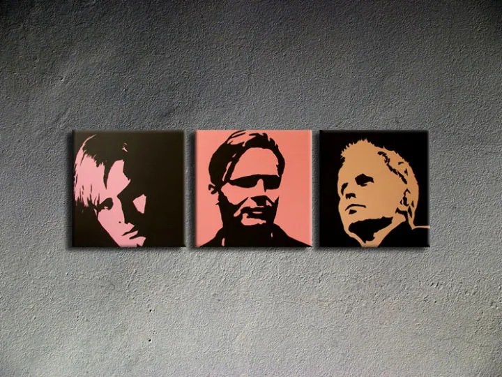 Ručne maľovaný POP Art obraz Herbert Grônemeyer | rôzne rozmery