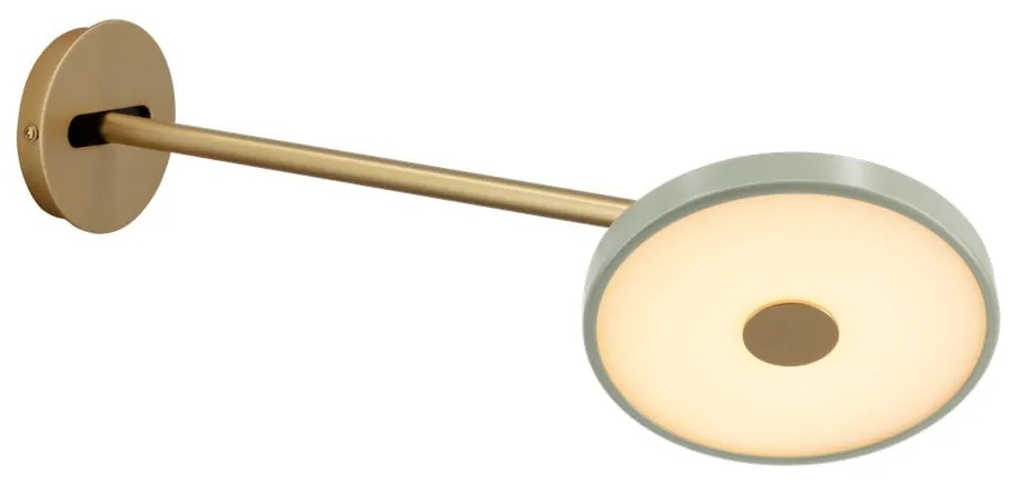 Svetlozelené LED nástenné svietidlo so stmievačom ø 15 cm Asteria Wall Long – UMAGE