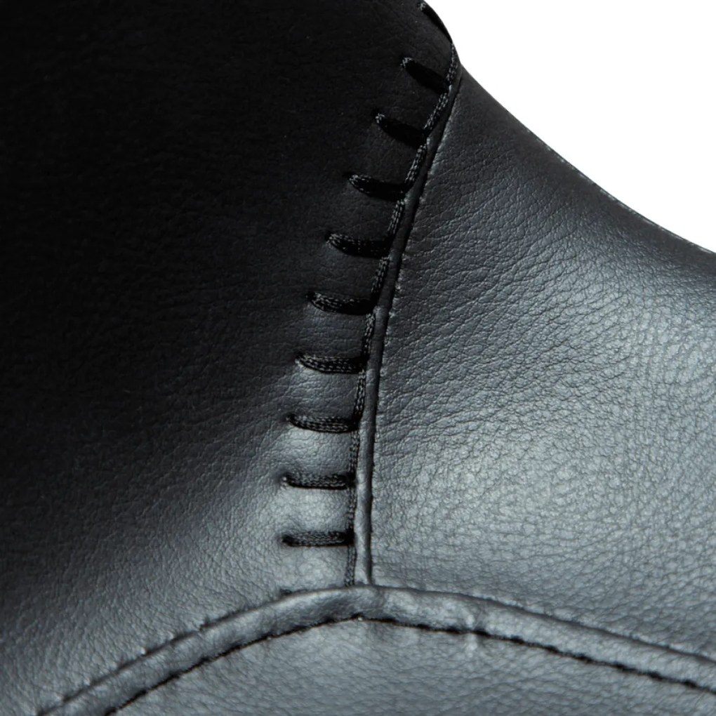 HYPE ČALÚNENÁ BAROVÁ STOLIČKA black faux/black