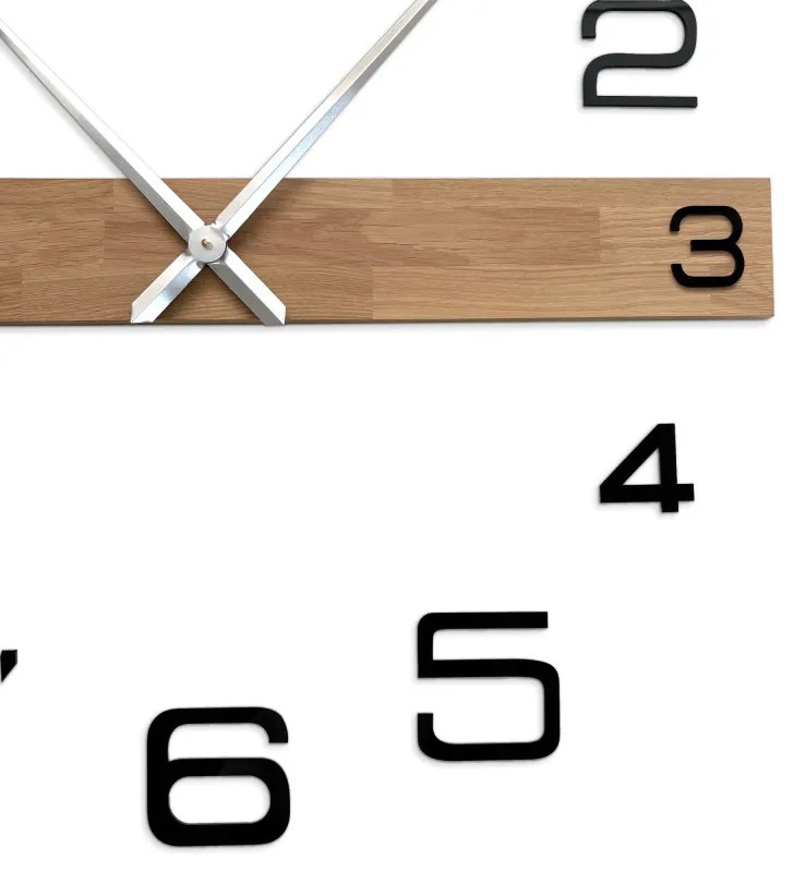 Drevené nástenné hodiny do obývačky I SENTOP MAS023-3041