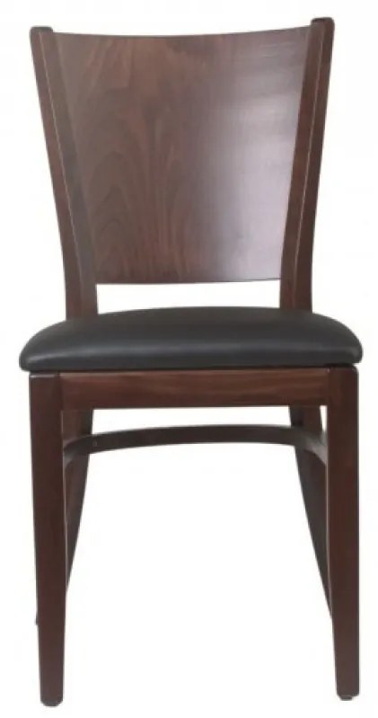 XTON 917 UP AMERICAN WALNUT DREVENÁ STOLIČKA S PODSEDÁKOM brown