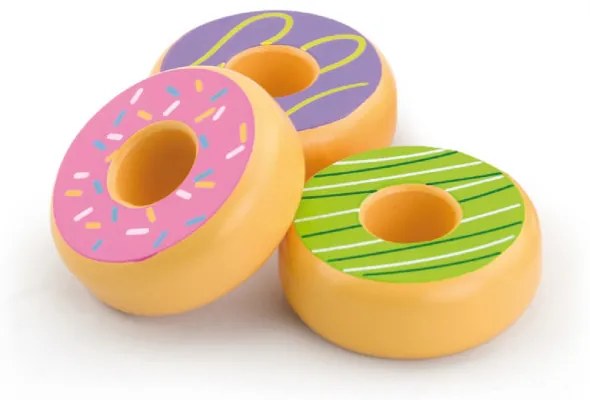 Drevené donuty Viga 51604 6 ks