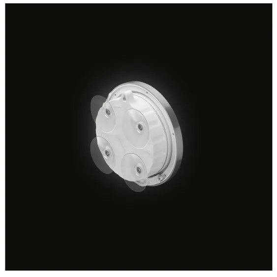 AURIOL® Hodiny do kúpeľne (hliníkový rám) (100364383)