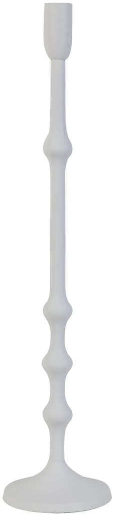 Stojan na sviečku SEMUT, matt white, 60 cm (L)