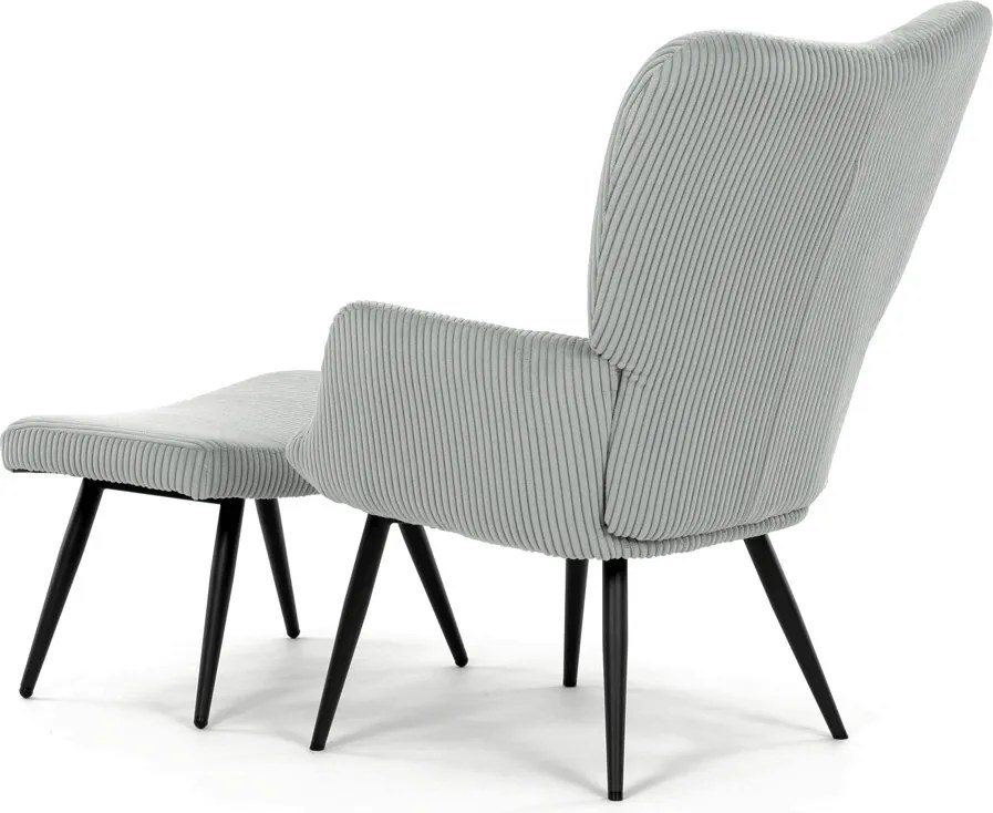 Relaxačné kreslo s podnožou AK-L7285 Farba: Béžová