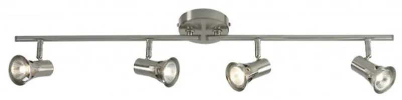 Luster GU1058-4TU Saténový chróm LS4