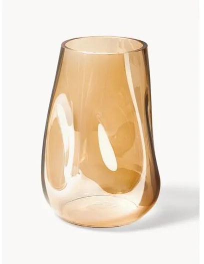 Ručne fúkaná sklenená váza Luster, V 26 cm