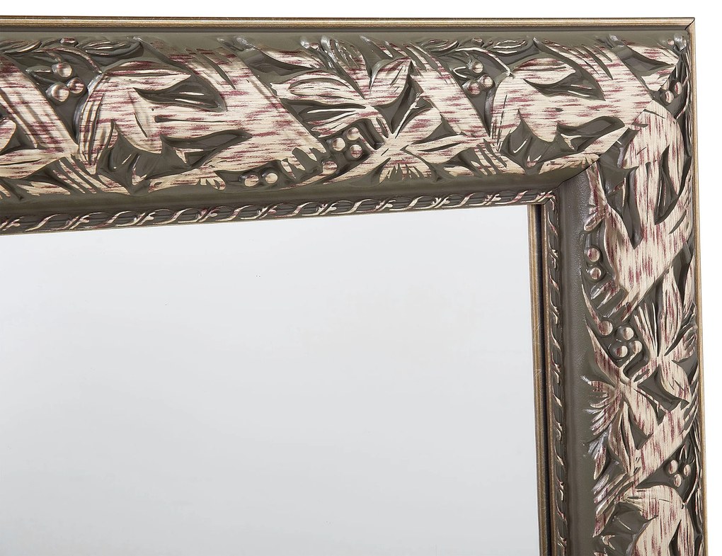 Nástenné zrkadlo vo farbe starožitného zlata 51 x 141 cm BELLAC Beliani