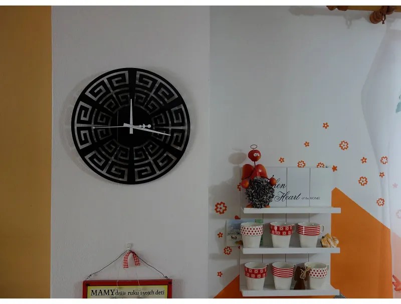 Štýlové akrylové hodiny do obývačky a kancelárie | SENTOP X0091