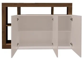 Komoda LENOR kašmír/dub