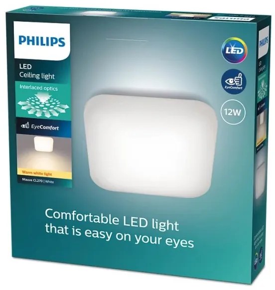 Philips - LED Stropné svietidlo MAUVE LED/12W/230V 2700K