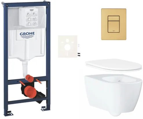 Závesný wc set do ľahkých stien / predstenová montáž GROHE Essence SIKOGRSESSCGN0