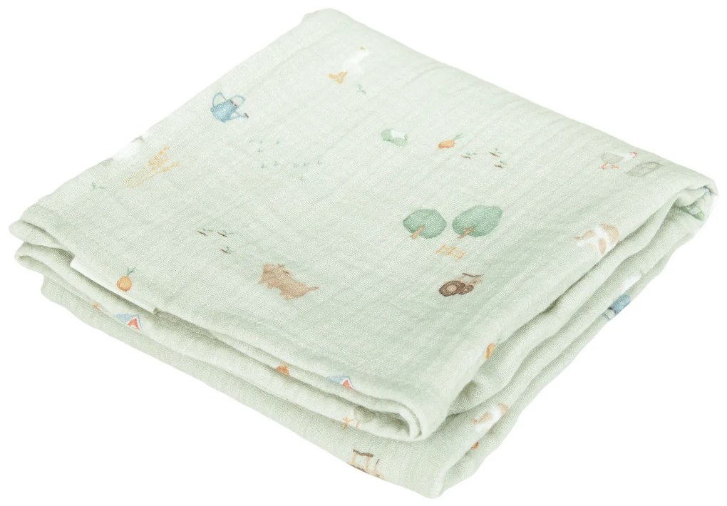 Plienky 70x70cm Farma / Olive 2 ks
