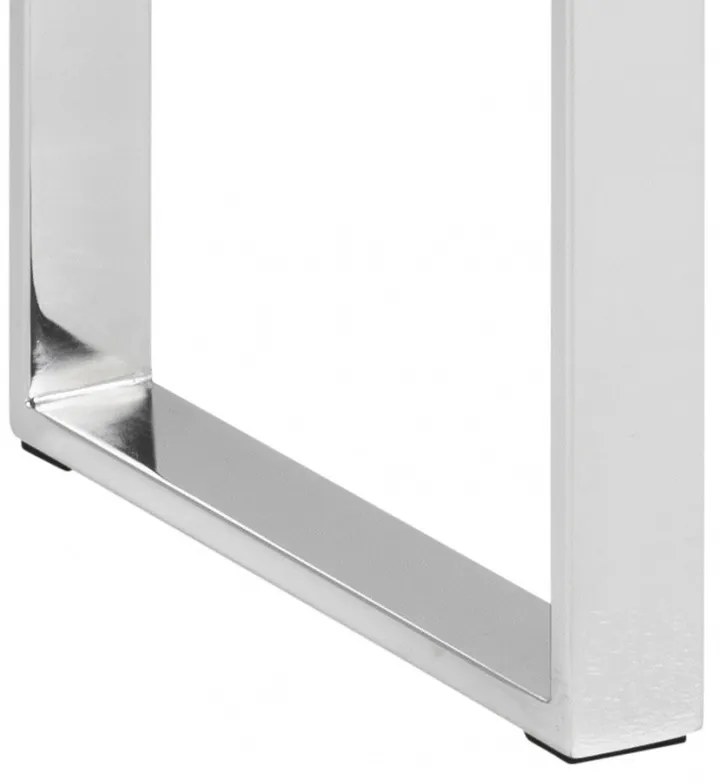 Konzolový stôl Katia strieborný