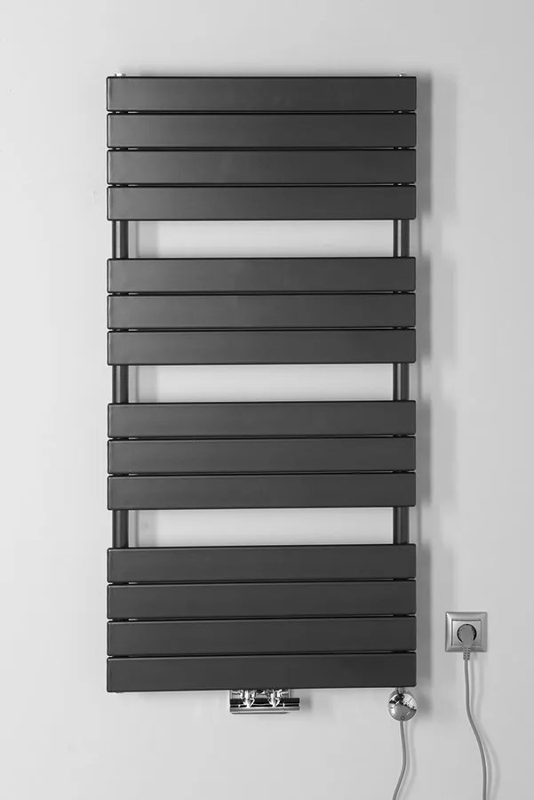 Aqualine Aqualine, BONDI vykurovacie teleso 600x1222mm, antracit, DC425T