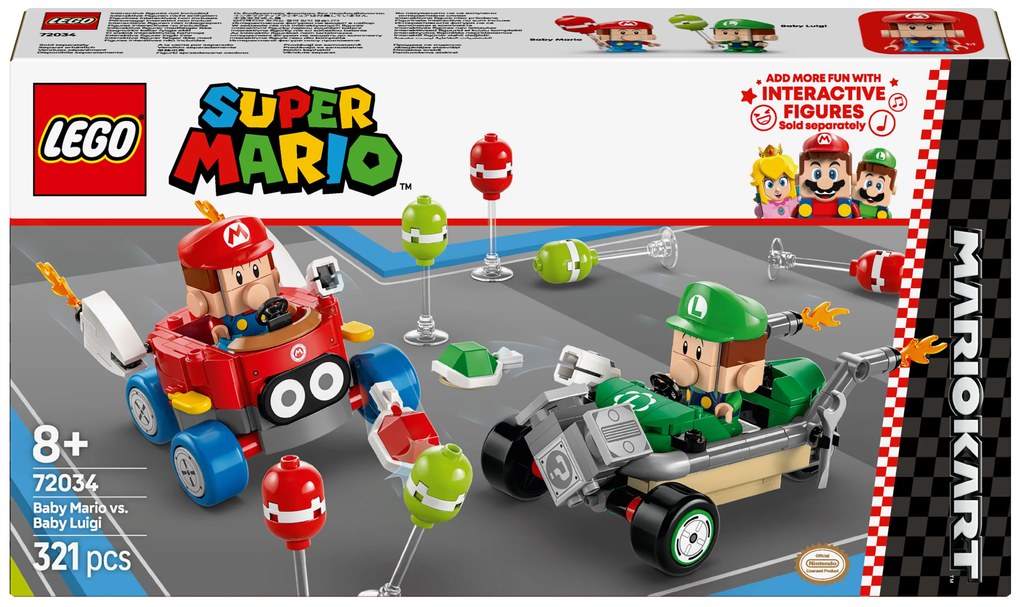 Lego®  Super Mario 72034 Mario Kart™ – Baby Mario vs. Baby Luigi  (100396900)
