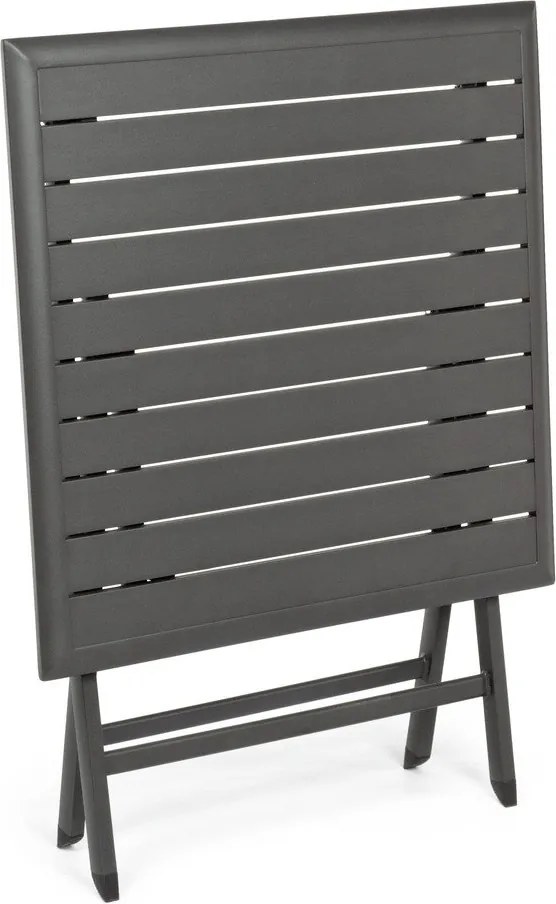 Hliníkový záhradný stolík 70x70 cm Elin – Bizzotto
