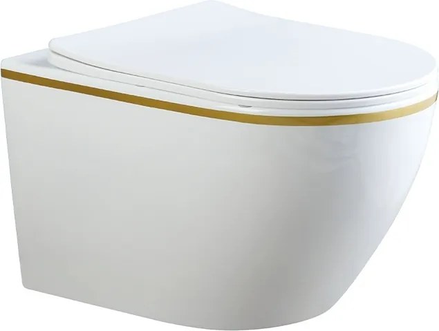 BPS-koupelny Podomietkový modul Geberit DuoFix s WC misou MIZU-WH-GL-TR-03 + ovládacie tlačidlo Delta 20 biela