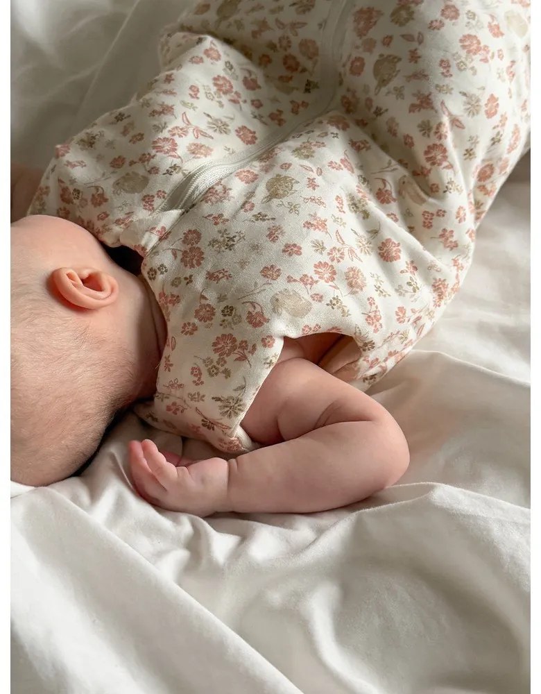 Béžový detský spací vak z Bio bavlny 45x87 cm Augusta – Cam Cam Copenhagen