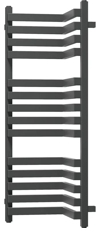 Mexen Loop, kúpeľňový radiátor 1000 x 375 mm, 572 W, grafitová, W129-1000-350-00-66