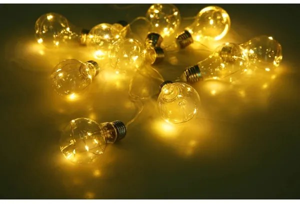 Globo 33708-10 - LED Solárna reťaz 10xLED/0,06W/3,2V IP44