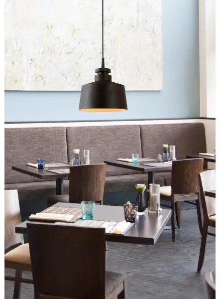 Lucide 45451/30/97 - Závesné svietidlo CAMUS 1xE27/60W/230V 30 cm