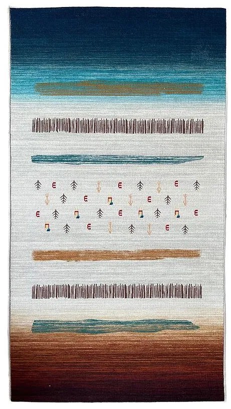 Koberec Printing Loop 1,6/2,3 5 modrá