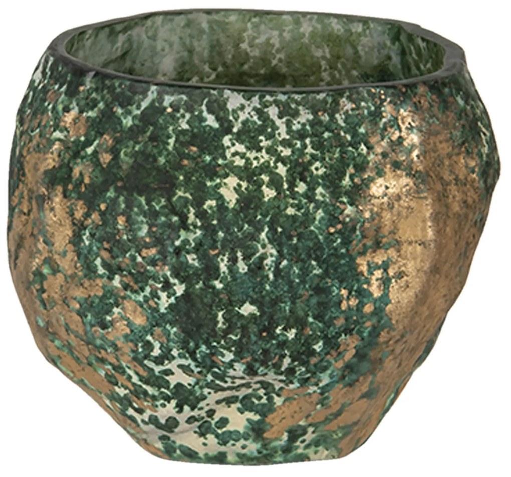 Dizajnový farebný svietnik Hanoi na čajovú sviečku - 9 * 11 cm