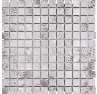 Keramická mozaika LB 106 sivá 30 x 30 cm