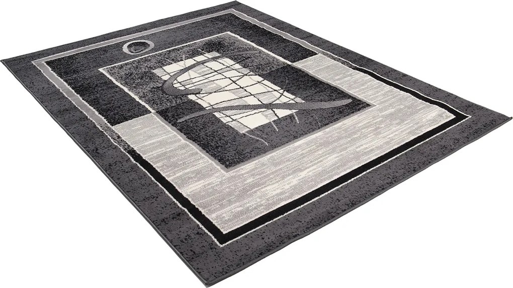 TA Koberec 5118B TMAVO SIVÁ LACNÁ PP CRM Rozmer: 300x400 cm