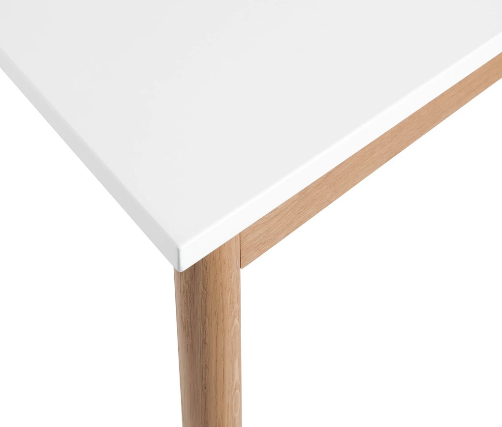 Písací stôl v tvare lichobežníka