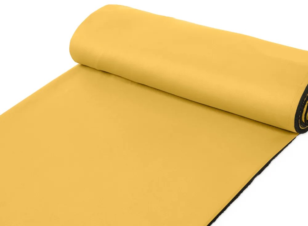 Biante Zatemňovací záves Blackout BKU-109 Horčicový  - šírka 140 cm 140x180 cm
