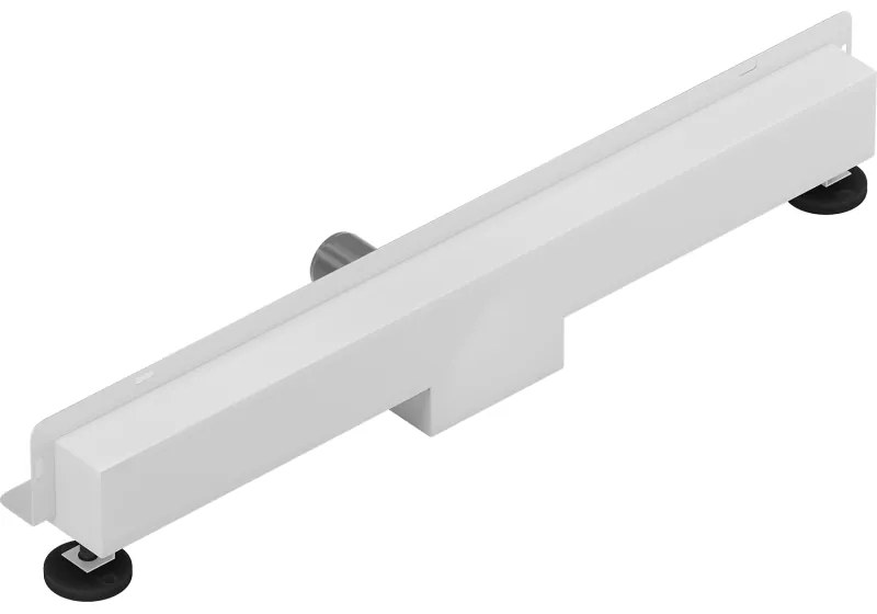 Mexen Flat Wall, sprchový žľab na stenu 2v1, 60 cm, biela, 1230060