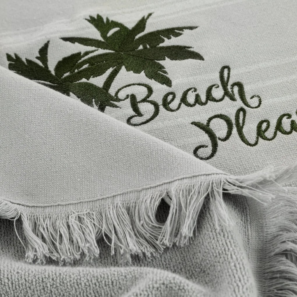 PLÁŽOVÁ OSUŠKA Z BAVLNY ELBA 90X170 CM VZOROVANÁ