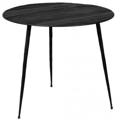 Odkládací stolek DUTCHBONE PEPPER, černý 45 cm Dutchbone 2300164