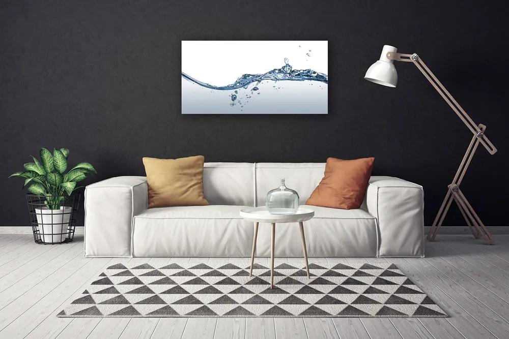 Obraz na plátne Voda umenie 140x70 cm