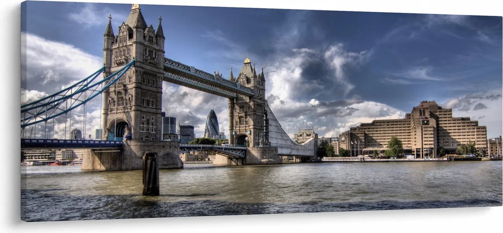 Obraz - Tower Bridge v Londýne (120x50 cm)