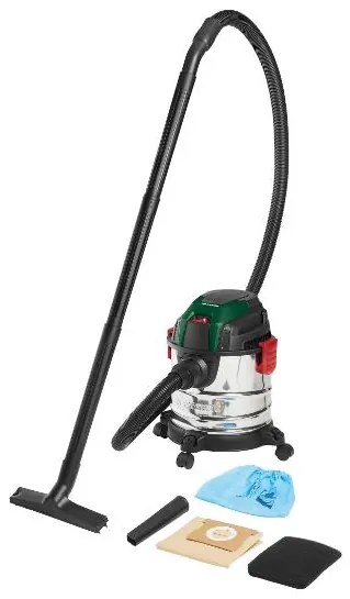 Parkside®  Vysávač na mokré a suché vysávanie + Filtračné vrecká do vysávača z netkanej textílie  (800009597)