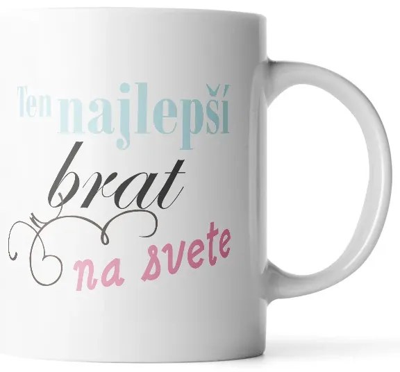 Sablio Hrnek Ten nejlepší brácha na světě - 200 ml - espresso