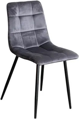 OVN stolička IDN 4091 šedá / čierna