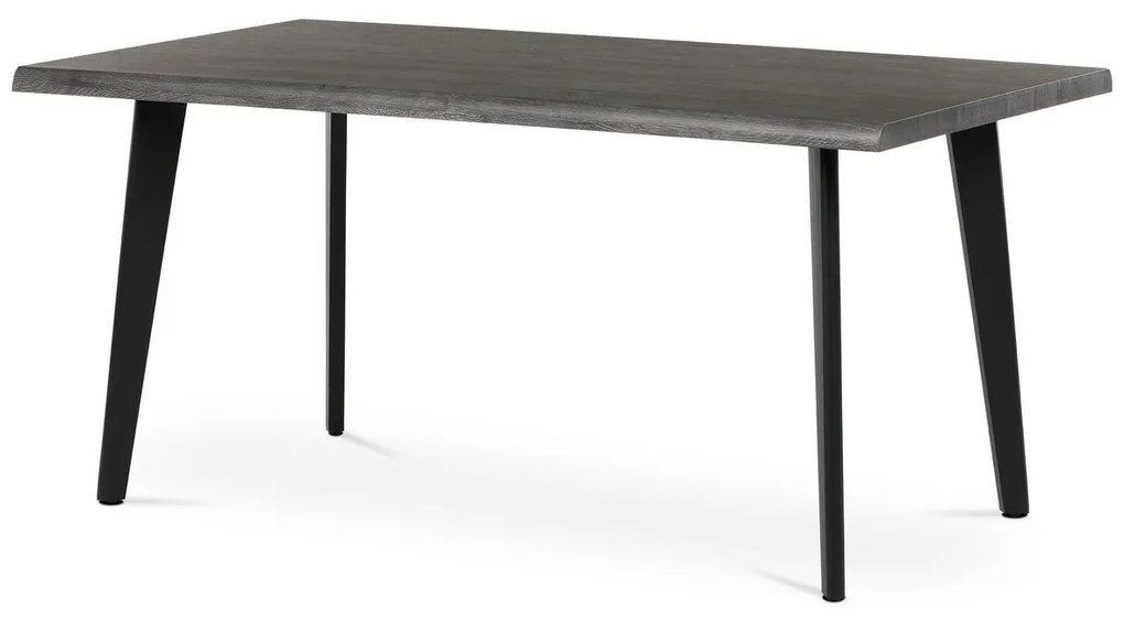 Jedálenský stôl 160 x 90 cm, sivý dub