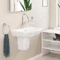 Grohe Start Edge - Umývadlová batéria s otočným výtokom a výpustom, chróm 24201001