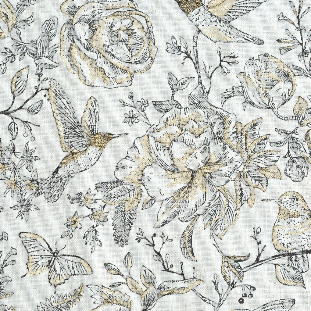 ZATEMŇOVACÍ ZÁVES NA KRÚŽKOCH LUCINA2 140X250 CM VZOROVANÁ