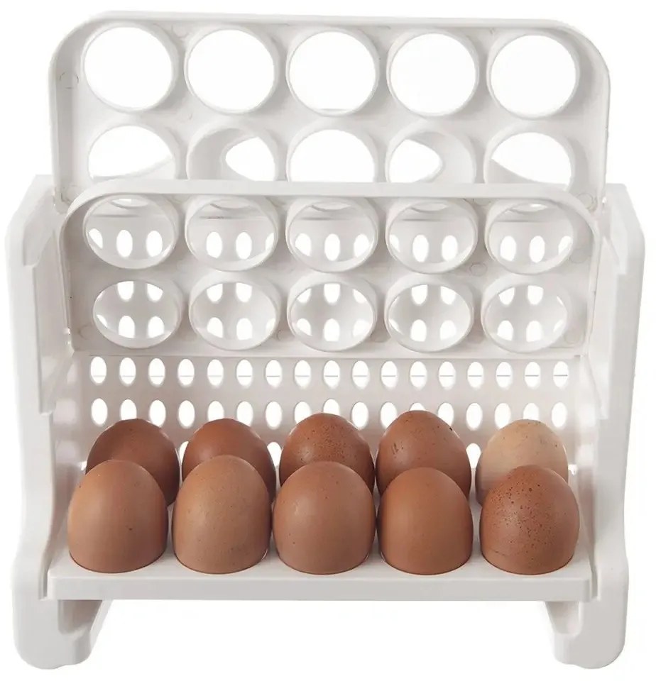 Orion Box na vajíčka, do dverí chladničky, 3 poschodia, na 30 vajec